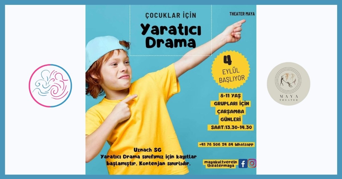 Yaratıcı Drama Derslerimiz Başladı